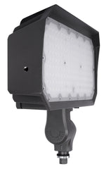 6x6 LED Flood Light With Knuckle Mount, Wattage Selectable 100W/130W/150W, 21028 Lumens, 120-277V, 4000K or 5000K CCT