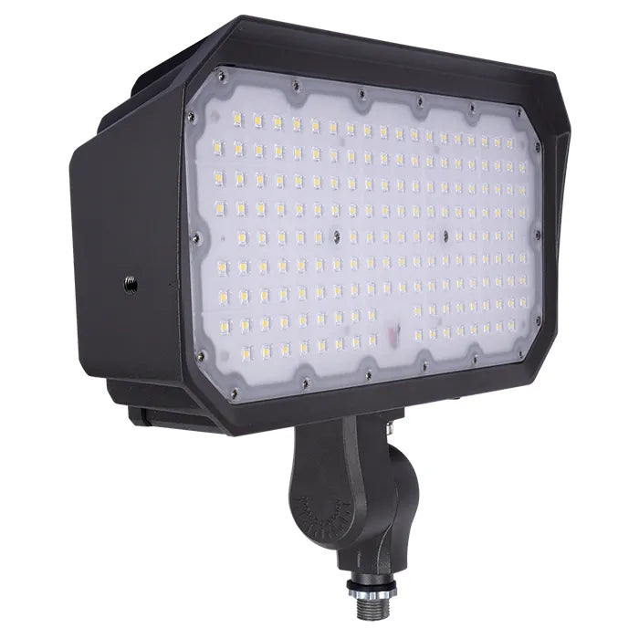 LED Flood Light, 19,205 Lumen Max, Wattage and CCT Selectable, 120-277V