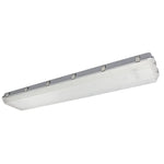 4FT LED High Output Vapor Tight Light, 32,000 Lumen Max, Wattage and CCT Selectable, 120-347V
