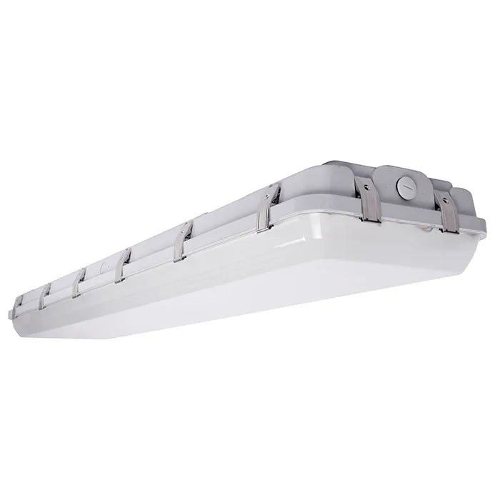4FT LED High Output Vapor Tight Light, 32,000 Lumen Max, Wattage and CCT Selectable, 120-347V