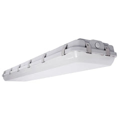 4FT LED High Output Vapor Tight Light, 32,000 Lumen Max, Wattage and CCT Selectable, 120-347V