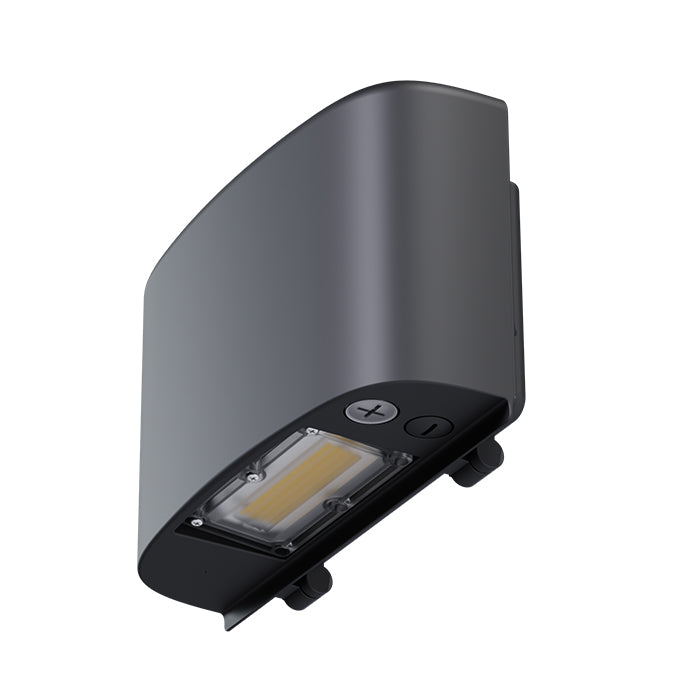 LED Full Cut-Off Wall Packs, 5200 Lumen Max, Wattage and CCT Selectable, Photocell Included, 120-277V, Bronze, Black or White Finish