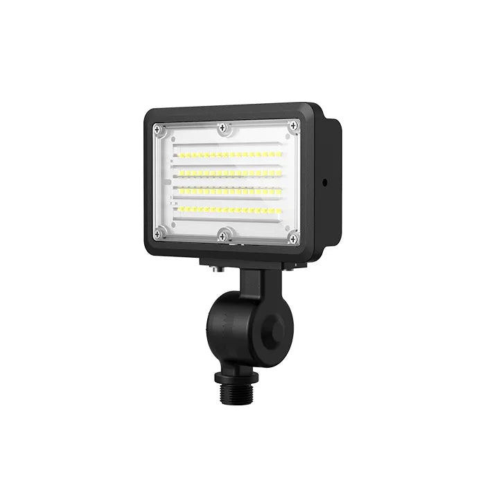 LED Flood Light, 1950 Lumen Max, Wattage and CCT Selectable, Photocell Included,120-277V