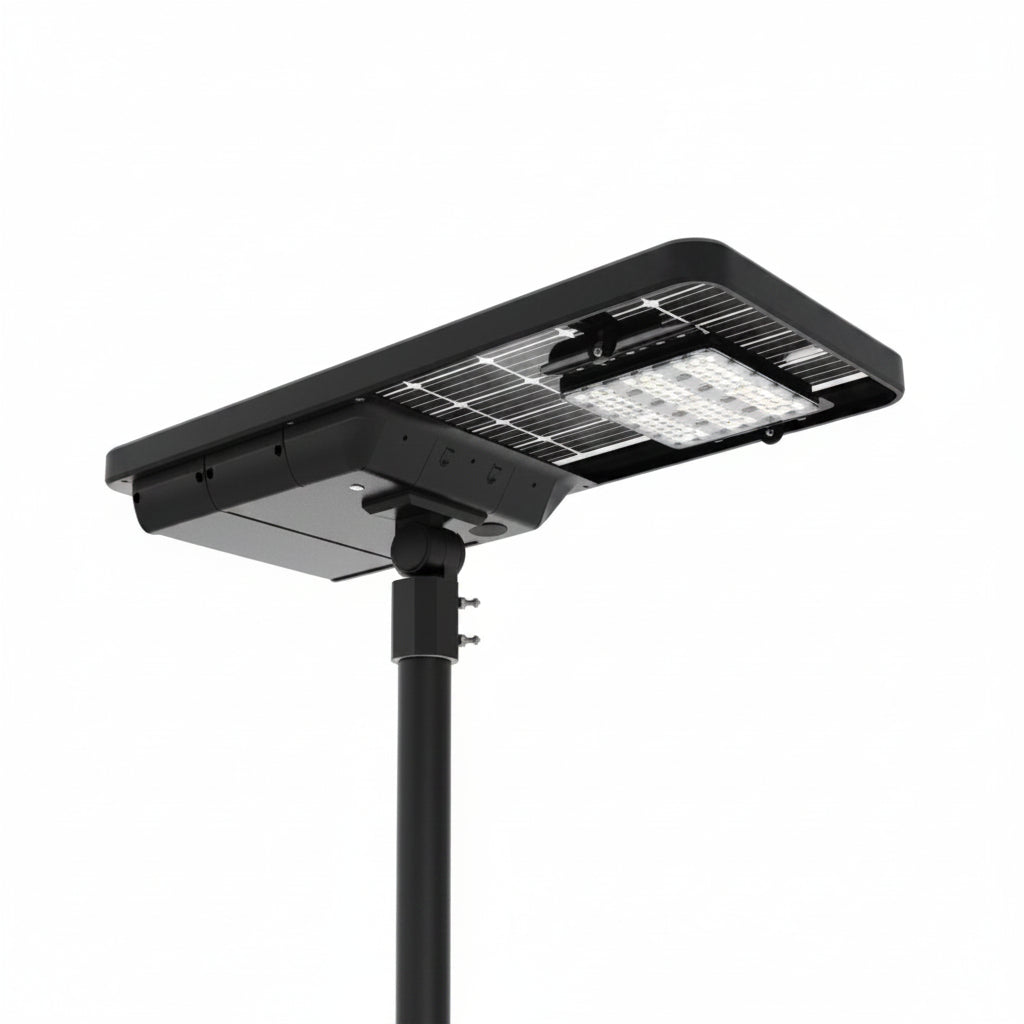 Solar Area Light, 10,000 Lumens, 50W, 5000K, Slip Fitter