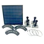 Apollo Solar Flagpole Light, 1980 Lumens, 18W, 6000K CCT