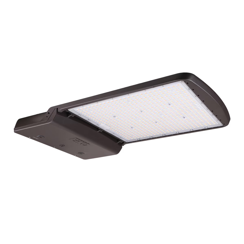 Bronze LED parking lot light