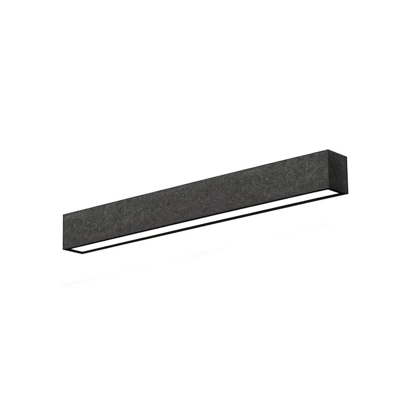 4 FT LED Direct/Indirect Suspended Acoustic Linear Fixture, 5500 Lumen Max, Wattage and CCT Selectable, 120-277V, Dark Gray, Gray, or Royal Blue Finish