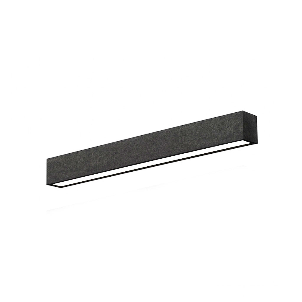 8 FT LED Direct/Indirect Suspended Acoustic Linear Fixture, 11,000 Lumen Max, Wattage and CCT Selectable, 120-277V, Dark Gray, Gray, or Royal Blue Finish