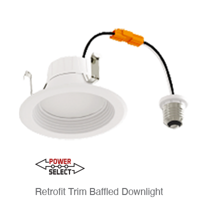 Aviva 5/6 Inch LED Down Light Retrofit, 755 Lumens, 8W, 120V, CCT Selectable: 2700K/3000K/3500K/4000K/5000K