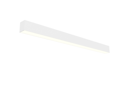 8 FT LED Linear Fixture G2, 9600 Lumen Max, 80W, CCT Selectable, 120-277V, Black or White Finish