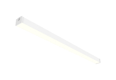 8 FT LED Linear Fixture, IP66 Rated, 17,600 Lumen Max, Wattage and CCT Selectable, Surface Mounted, 120-277V