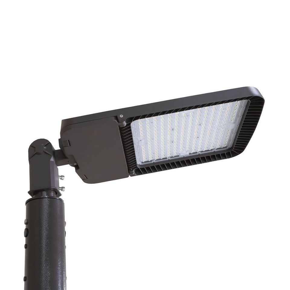 15FT LED Lighting System For Pickleball Court, 4 Light Poles and 4 LED Lights With Sports Optics