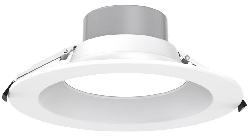 10 Inch LED Commercial Downlight, 4000 Lumen Max, Wattage and CCT Selectable, 120-277V