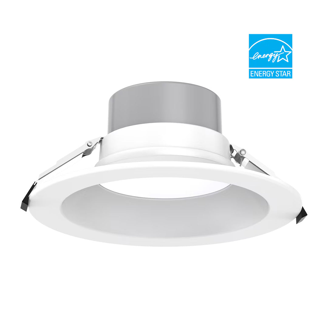 8" Commercial Downlight, 3500 Lumen Max, Wattage and CCT Selectable, 120-277V