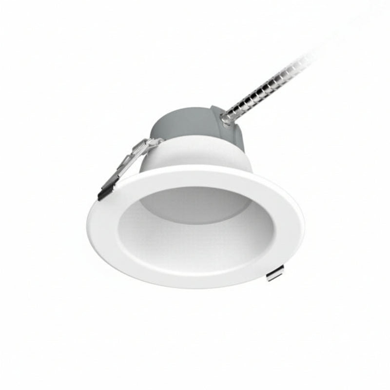 4PK 6" LED Commercial Downlight, 2000 Lumen Max, Wattage and CCT Selectable, 120-277V