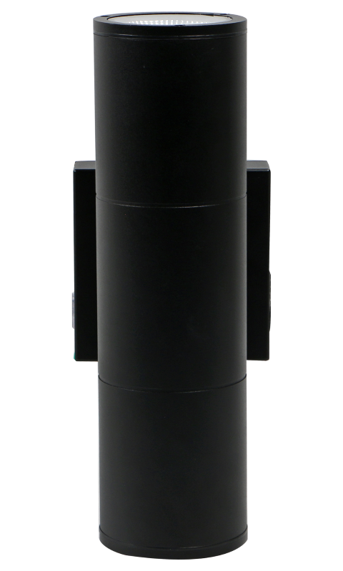 4" Cylinder Wall Sconce Westport Switchable 10/20W 80CRI 30/40/50K 120-277V Photocell, Black or Bronze