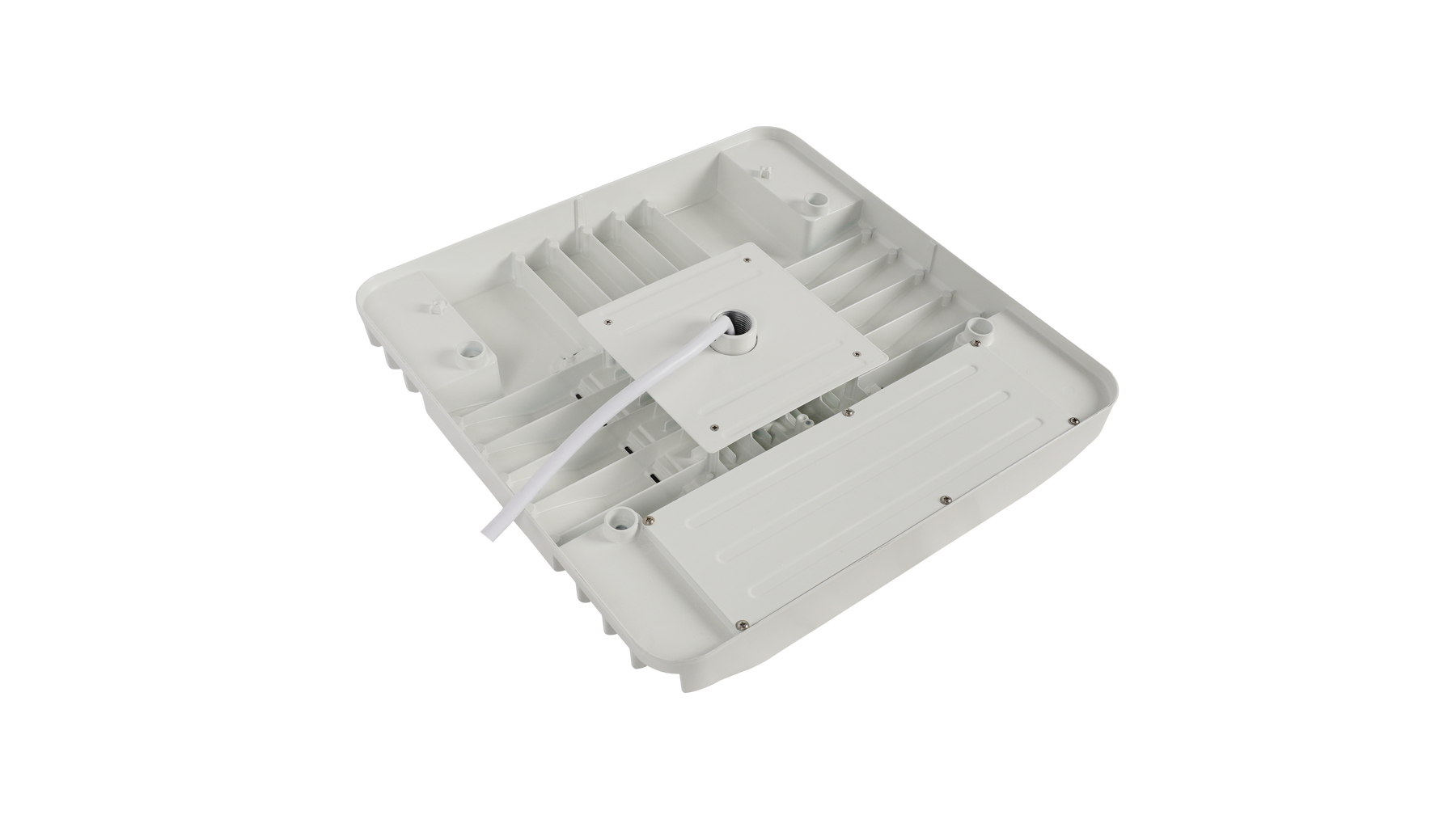 LED Gas Station Canopy Light, 19,500 Lumen Max, Wattage & CCT Selectable, 120-277V