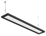 4FT Up and Down Linear Light, 4600 Lumens, 40W, CCT Selectable, 110-277V, White or Black Finish