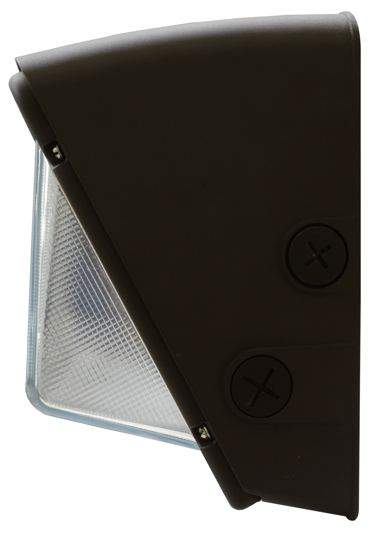 LED Traditional Wall Pack, 6348 Lumen Max, Wattage and CCT Selectable, 120-277V, Tempered Glass Lens