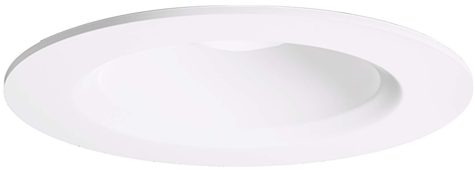White round recessed oak™ 1 inch round recessed downlight with wide beam angle and multiple color temperatures