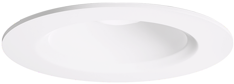 White round recessed oak™ 1 inch round recessed downlight with wide beam angle and multiple color temperatures