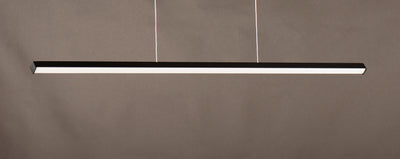 48" Hover LED Pendant, 1,400 Lumens, 20W, 120-277V, 3000K, Black Finish