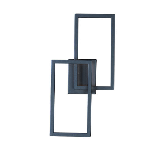 Traverse LED Outdoor Wall Sconce, 2,170 Lumens, 31W, 3000K CCT, 120V, Black Finish