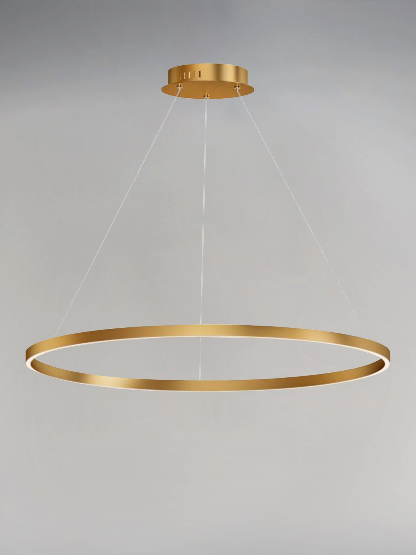 40" Hover LED Pendant, 3,800 Lumens, 41W, 120V, 2700-6000K CCT, Black or Gold Finish