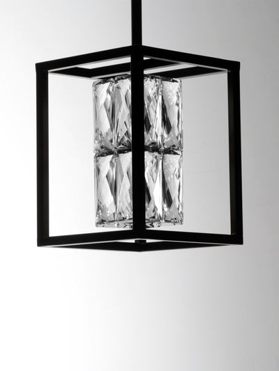Zephyr 1-Light LED Pendant, 715 Lumens, 6.5W, 3000K CCT, 120V, Black Finish
