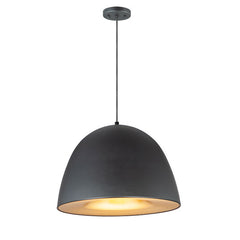 Fungo LED Pendant, 1,080 Lumens, 12W, 3000K CCT, 120V, Black/Satin Brass, Dark Grey/Coffee, or Satin Nickel/Black Finish
