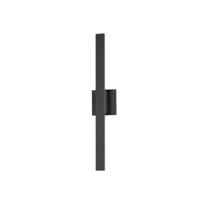 24" Alumilux LED Outdoor Wall Sconce, 1,300 Lumens, 13W, 3000K CCT, 120V, Black, Bronze or Satin Aluminum Finish