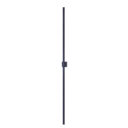 96" Alumilux LED Outdoor Wall Sconce, 5,800 Lumens, 60W, 3000K CCT, 120V, Black, White, Bronze, or Satin Aluminum Finish
