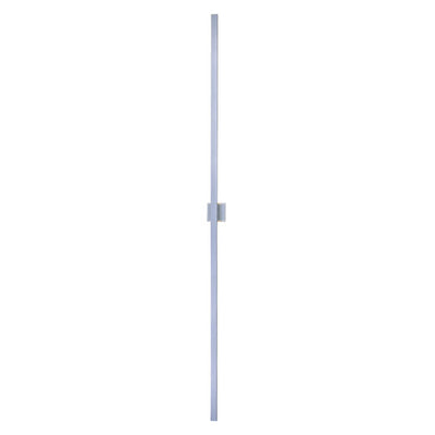 96" Alumilux LED Outdoor Wall Sconce, 5,800 Lumens, 60W, 3000K CCT, 120V, Black, White, Bronze, or Satin Aluminum Finish