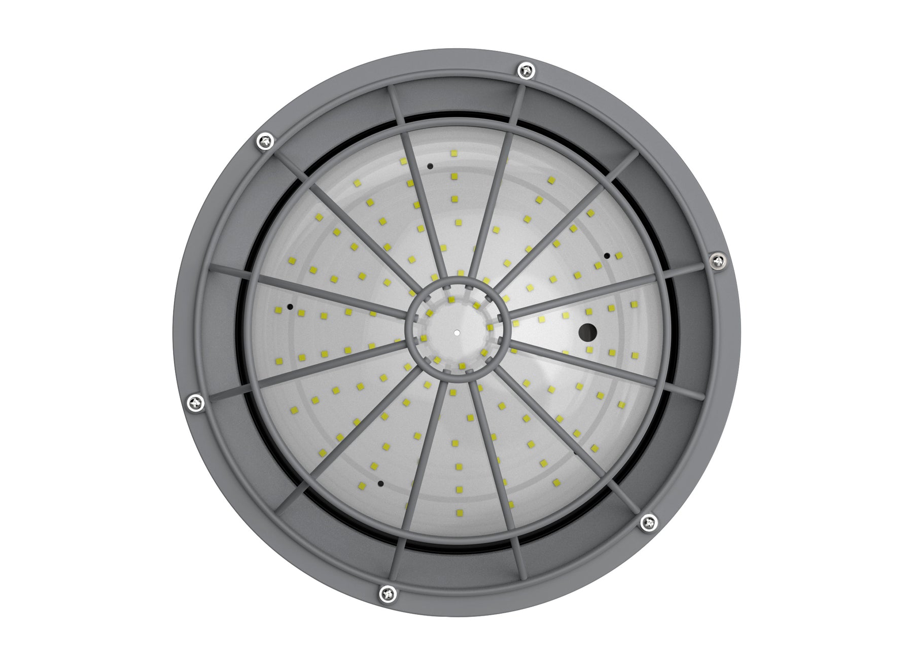 Hazardous Location LED High Bay Light, Class 2 Division 1, 10,400 Lumens, 80W, 5000K, 100-277V