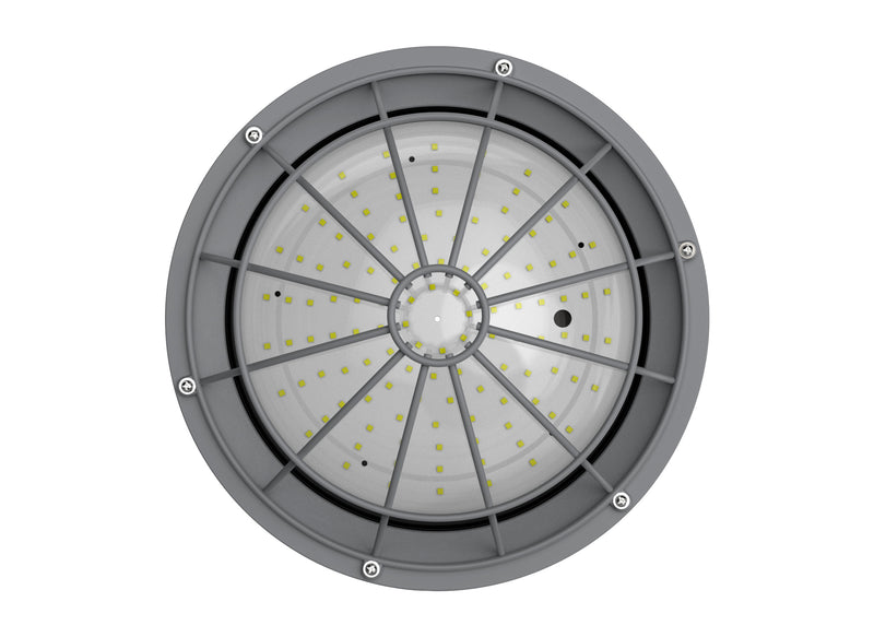 Hazardous Location LED High Bay Light, Class 2 Division 1, 10,400 Lumens, 80W, 5000K, 100-277V