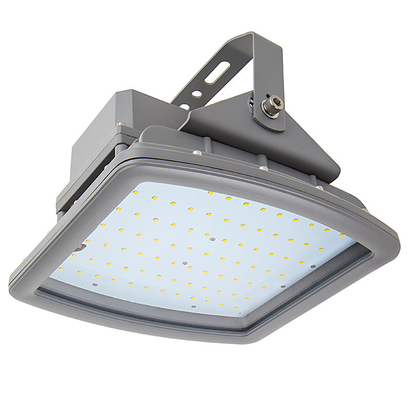 LED Explosion Proof Flood Light, Class 2 Division 1, 13,000 Lumens, 100W, 5000K, 100-277V