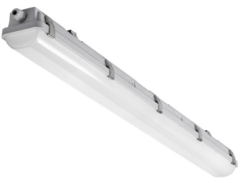 2PK 4FT LED Slim Linear Vapor Tight, 7000 Lumen Max, Wattage and CCT Selectable, 120-277V