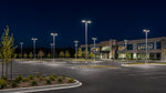 LED Area/Parking Lot Light, 46,500 Lumen Max, Wattage, CCT and Optic Selectable, 120-277V, Sensor Ready