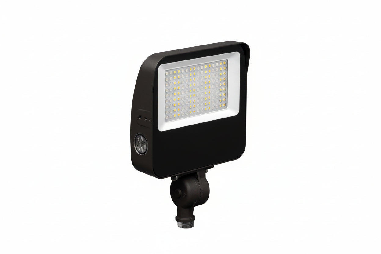 led flood light with knuckle mount