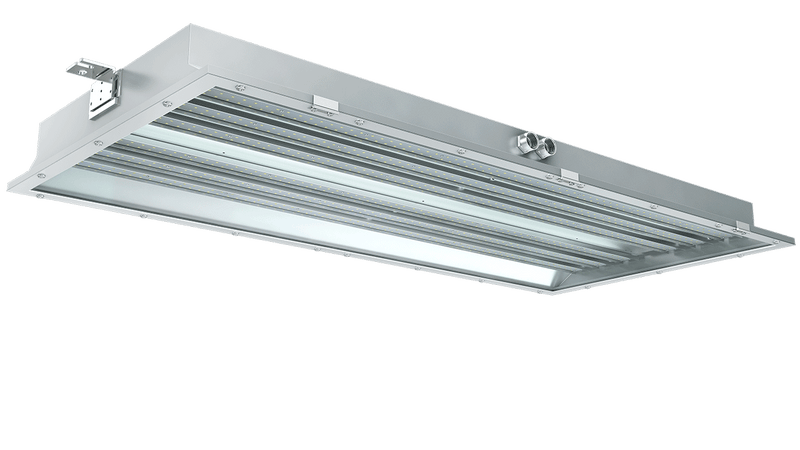 LED Hazardous Location Paint Booth Light, Class 1 Division 2, 8400-28,000 Lumens, 60W-200W, 100-277V