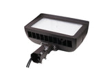 LED Flood Light, 48,000 Lumen Max, Wattage, CCT and Optic Selectable, Integrated Photocell, 120-277V