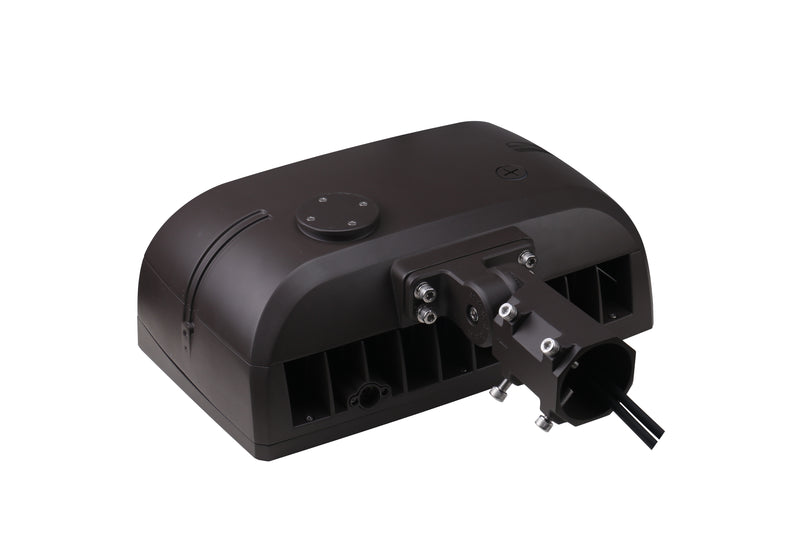 LED Flood Light, 48,000 Lumen Max, Wattage, CCT and Optic Selectable, Integrated Photocell, 120-277V