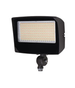 LED Flood Light, 9000 Lumen Max, Wattage, CCT and Optic Selectable, Integrated Photocell, 120-277V