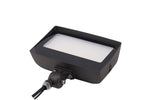 LED Flood Light, 9000 Lumen Max, Wattage, CCT and Optic Selectable, Integrated Photocell, 120-277V