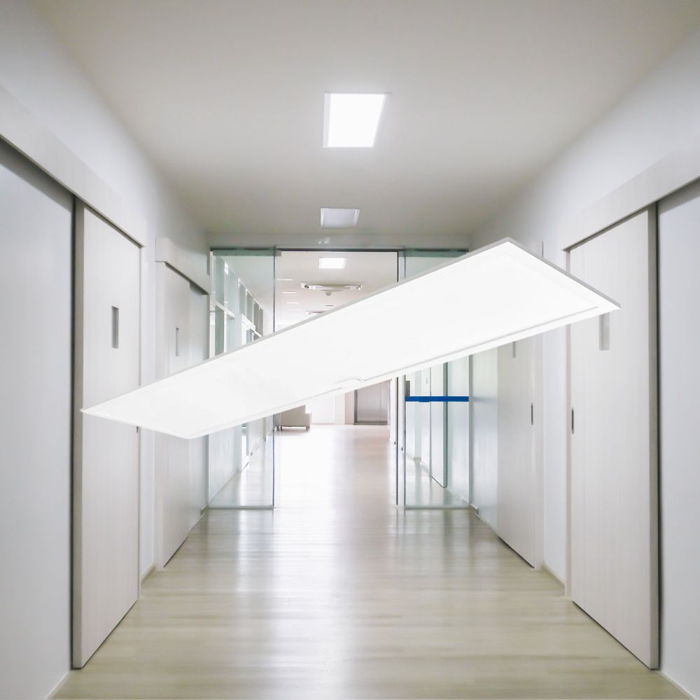 1 x 4 Foot G3 Back Lit LED Flat Panel, 5000 Lumen Max, Selectable Wattage and CCT, Dimmable, 120-277V