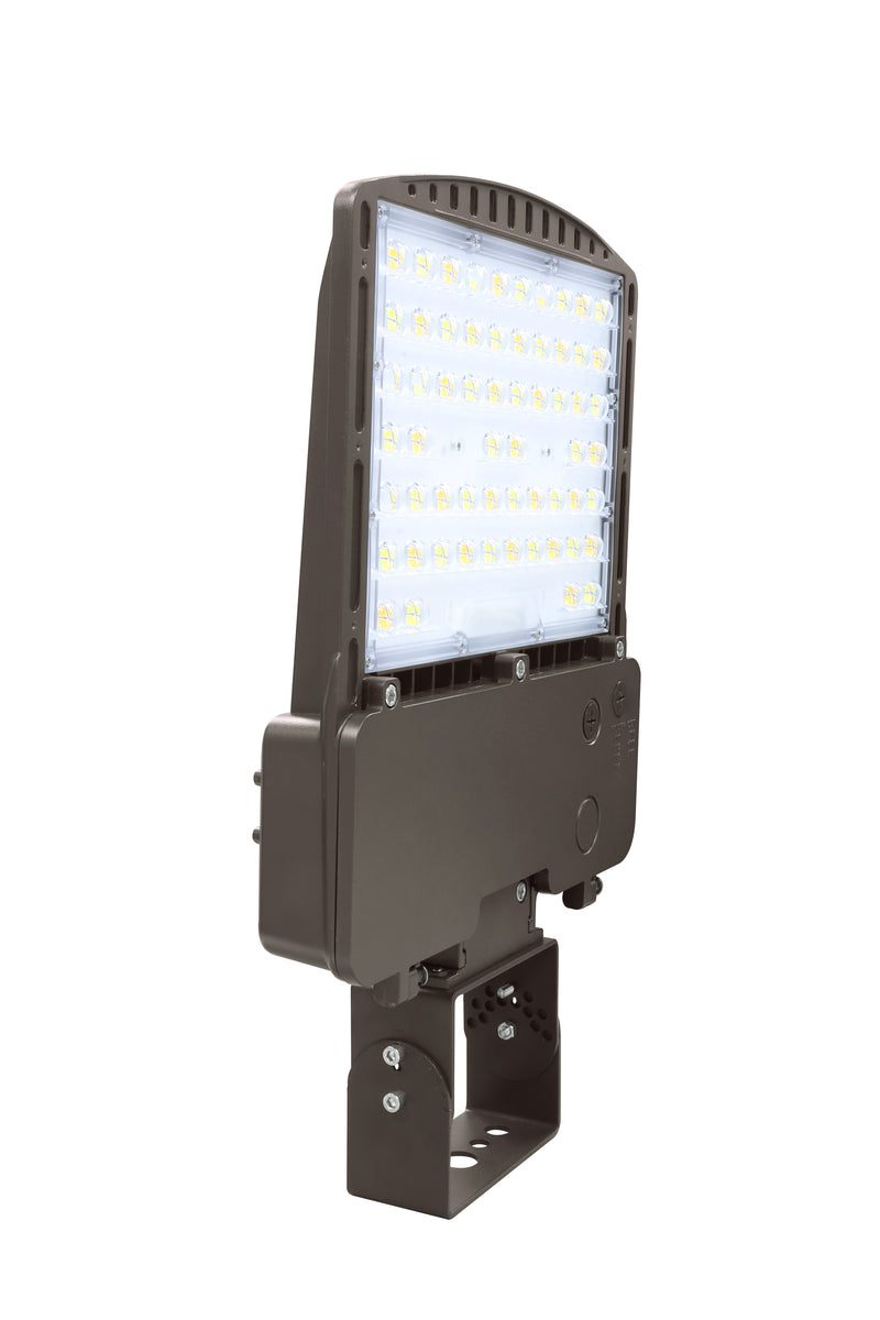 LED Area Light, 14,500 Lumens, Wattage and CCT Selectable, Type 3, 120-277V or 347-480V, Mount Options