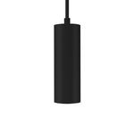 black 3 inch led cylinder light with mount