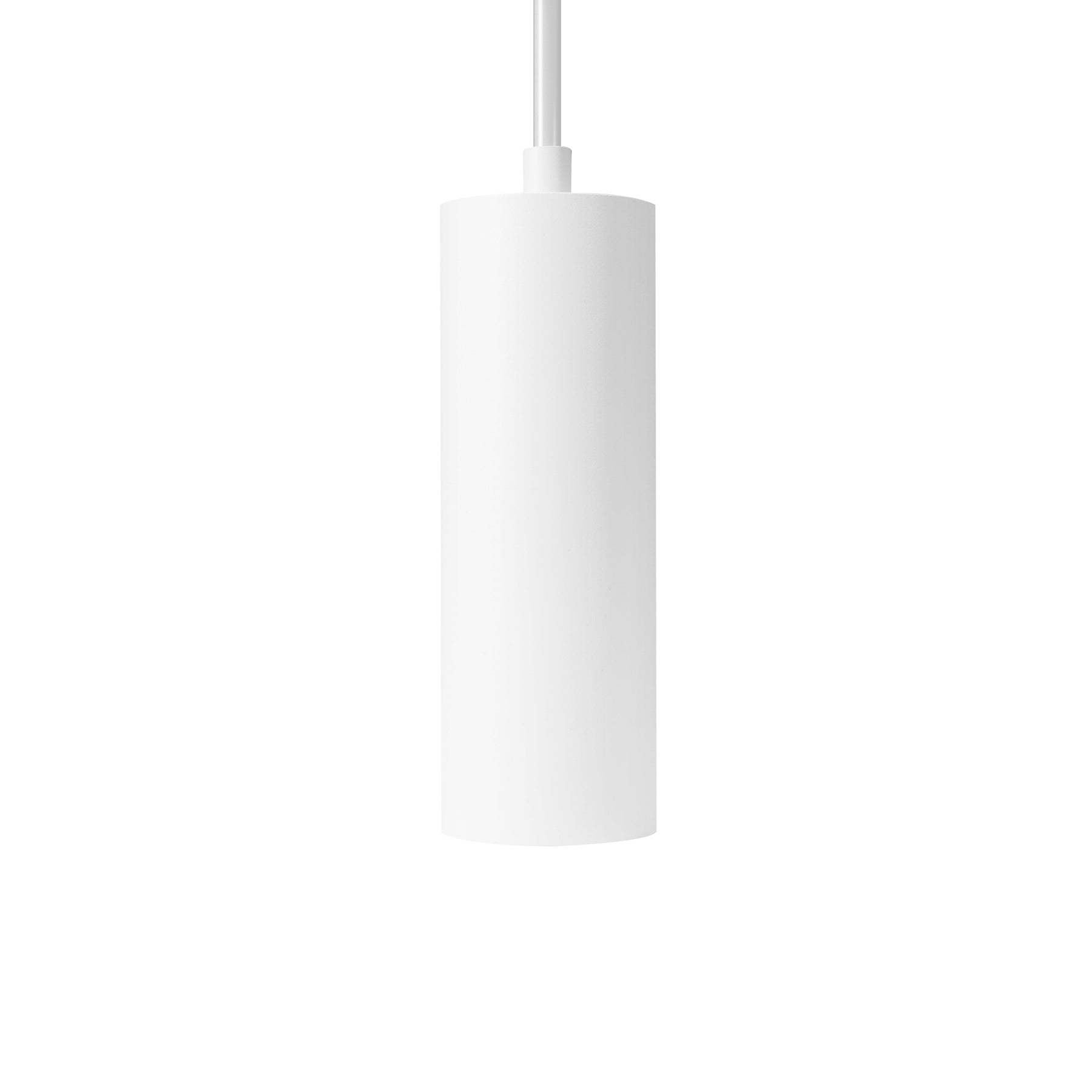 white 3 inch led cylinder light with mount