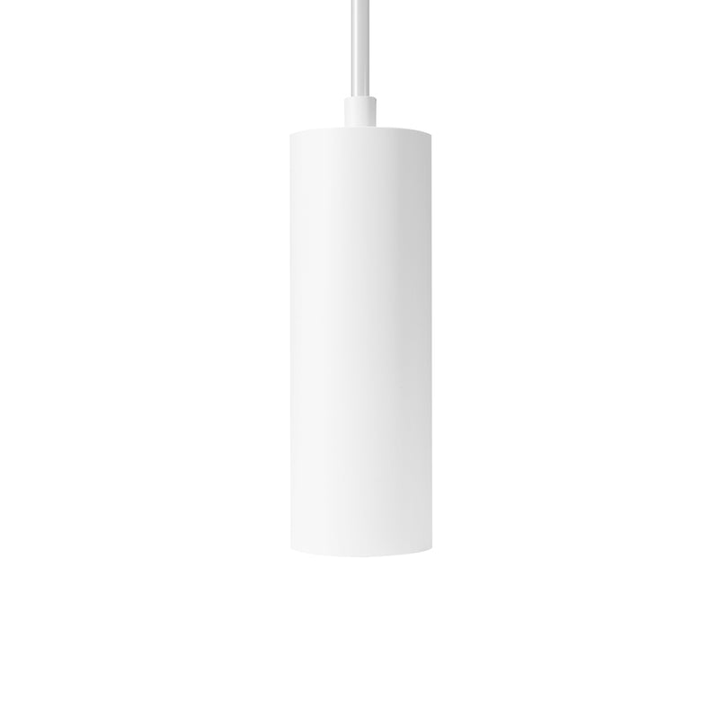 white 3 inch led cylinder light with mount