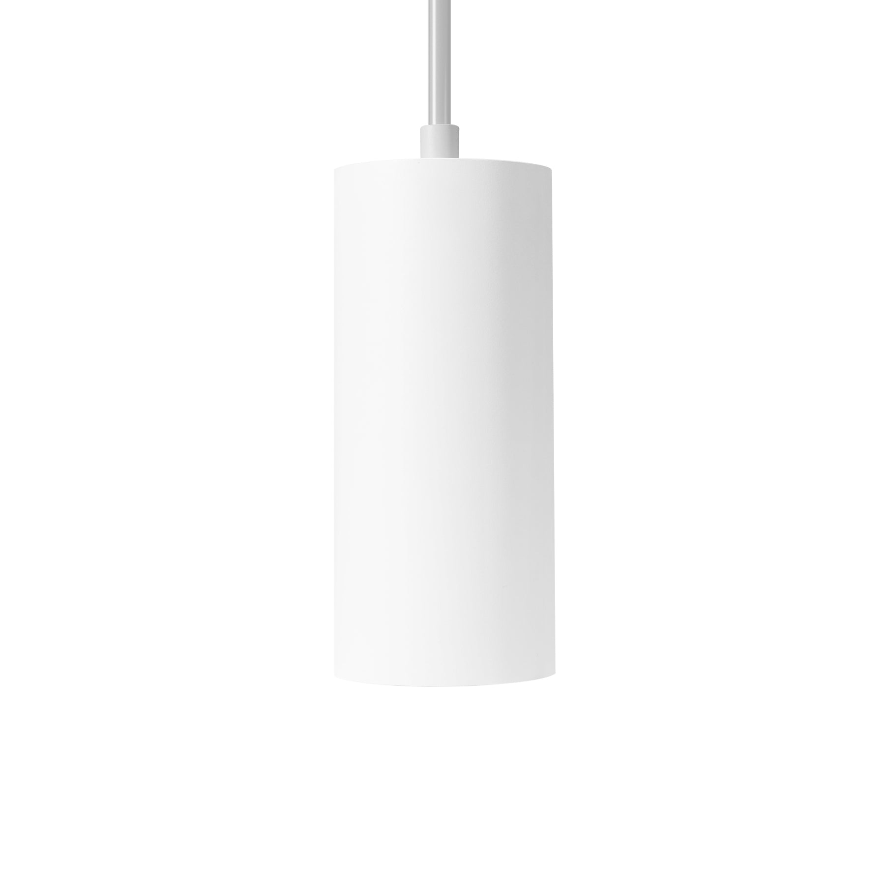 white 4 inch led cylinder light with mount